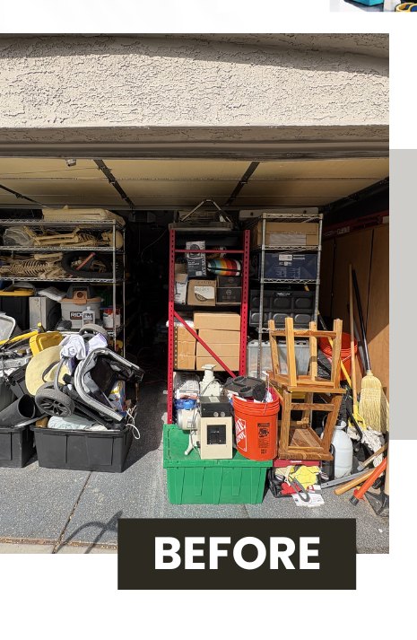 Adrian garage before Garage Gals
